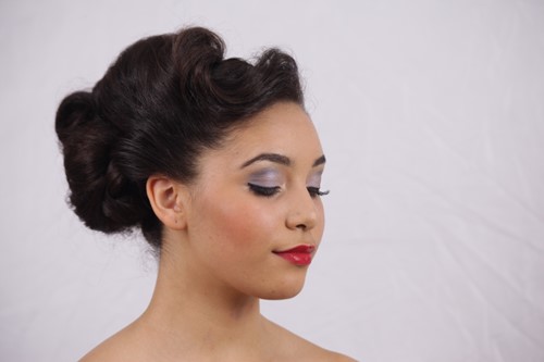 vintage fashion makeup