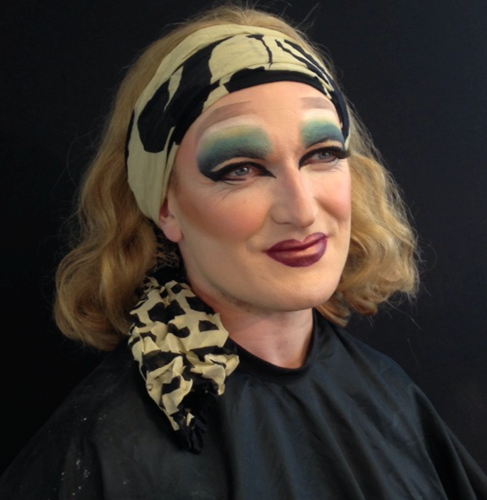 drag queen makeup model