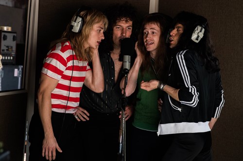 A still image from the film Bohemian Rhapsody